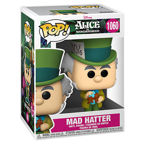 Disney Ultimates Alice Wonderland Mad Hatter Action Figure