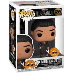 Funko POP! Marvel Studios Loki Vinyl Bobble Figure - RAVONNA RENSLAYER w/ Miss Minutes #899