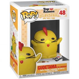 Funko POP! Sanrio - Top Ramen: Gudetama the lazy egg Vinyl Figure - GUDETAMA as Chicken #48