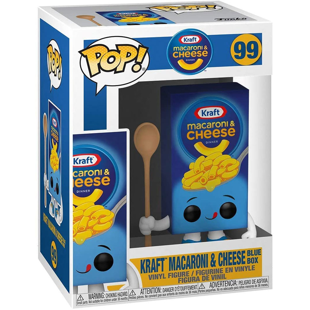 Funko POP! Foodies S2 Vinyl Figure - Kraft - MACARONI & CHEESE BLUE BOX #99