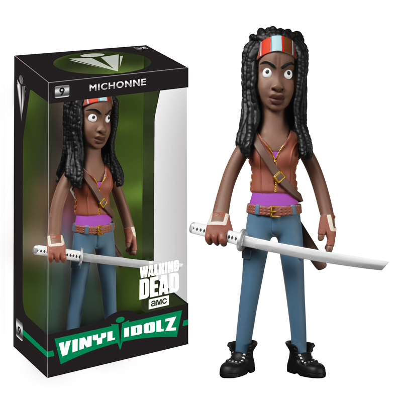 Funko Vinyl Sugar - Vinyl Idolz Figure - The Walking Dead - MICHONNE