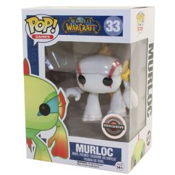Funko POP! Games - World of Warcraft Vinyl Figure - MURLOC (White) #33 *Exclusive*