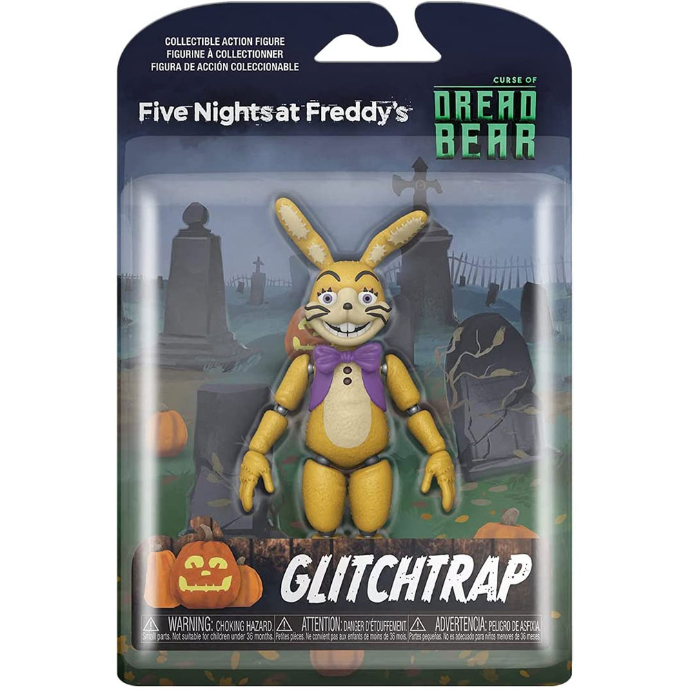 Funko Action Figure - Five Nights at Freddy's: Curse of Dreadbear - GLITCHTRAP (5 inch)