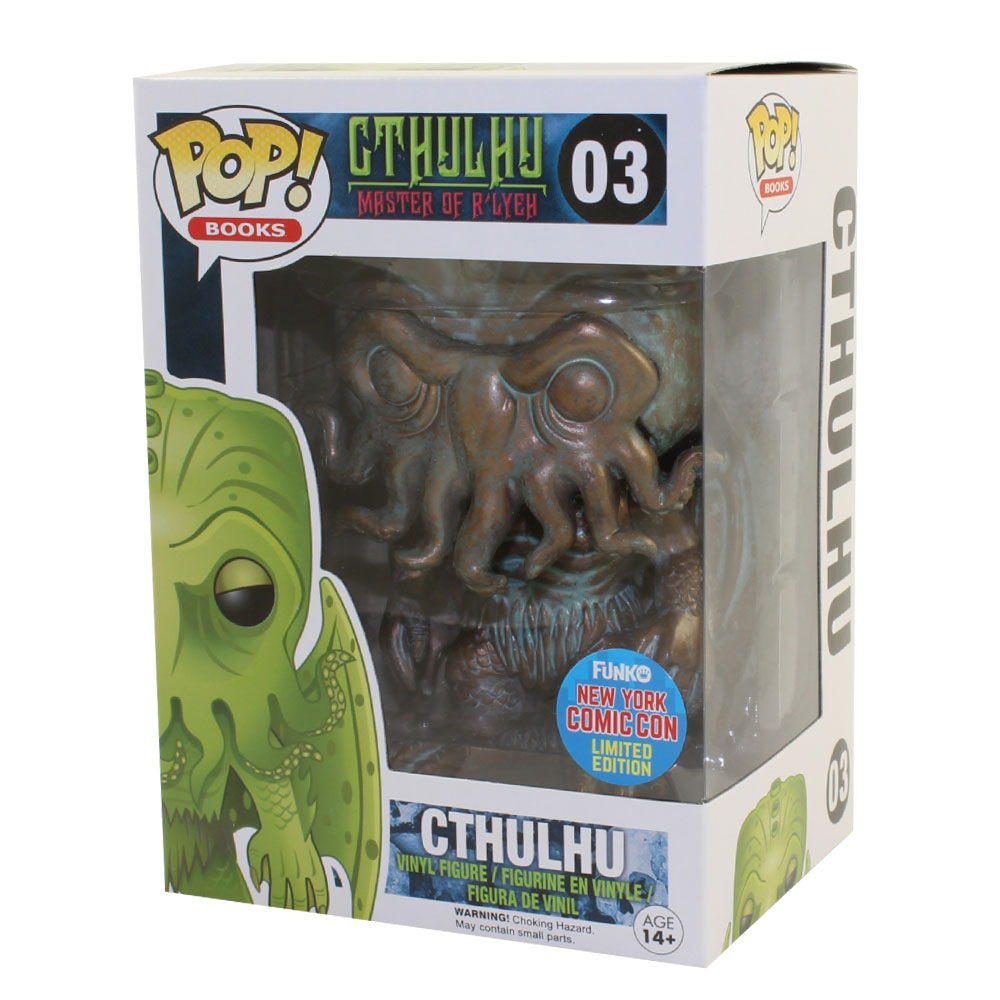 Funko POP! Books Vinyl Figure - CTHULHU (Patina) #03 *Exclusive*