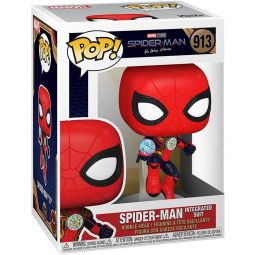 Funko POP! Marvel Vinyl Bobble-Head - Spider-Man No Way Home - SPIDER-MAN (Integrated Suit) #913