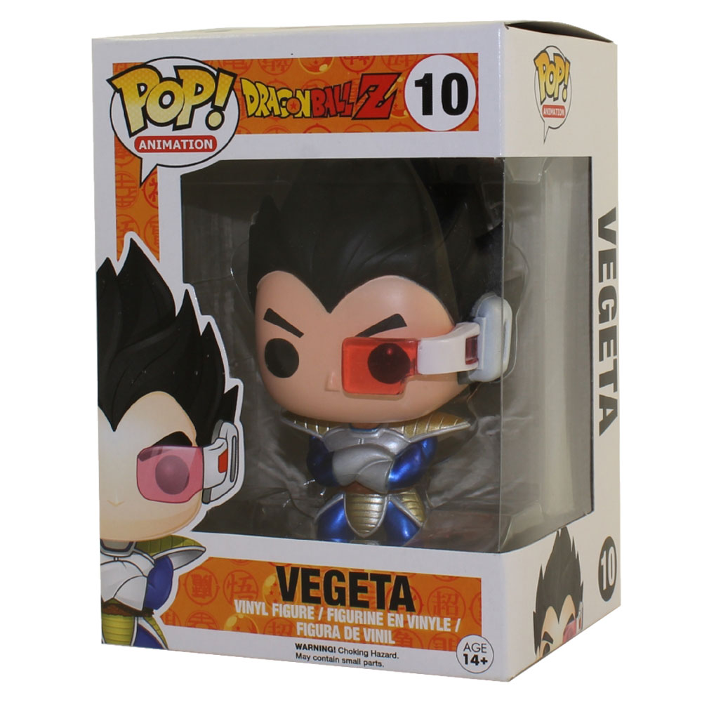 Funko POP! Animation - Dragonball Z Vinyl Figure - VEGETA (Metallic) #10 *Exclusive*