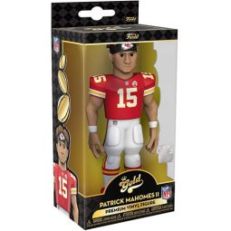 Funko Gold Premium Vinyl Figure - NFL W1 - PATRICK MAHOMES (Kansas City Chiefs Jersey)(5 inch)