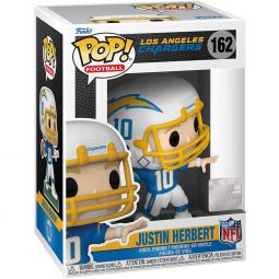 Funko POP! NFL Wave 8 Vinyl Figure - JUSTIN HERBERT (Los Angeles Chargers) #162