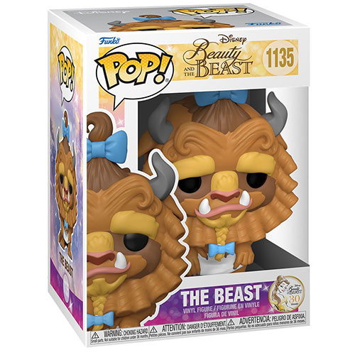 Funko POP! Disney Beauty & the Beast 30 Years Vinyl Figure - THE BEAST (Curls) #1135