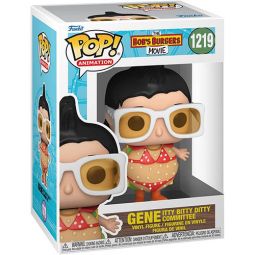 Funko POP! Animation - Bob's Burgers Vinyl Figure - GENE (Itty Bitty Ditty Committee) #1219