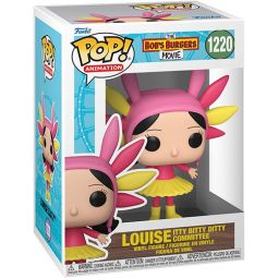 Funko POP! Animation - Bob's Burgers Vinyl Figure - LOUISE (Itty Bitty Ditty Committee) #1220