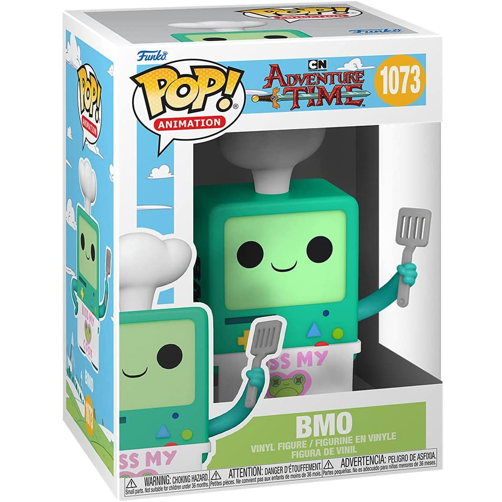 Funko POP! Animation - Adventure Time Vinyl Figure - BMO (Cook) #1073