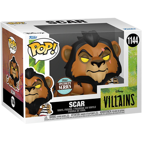 Funko POP! Disney Villains Vinyl Figure - SCAR (The Lion King) #1144