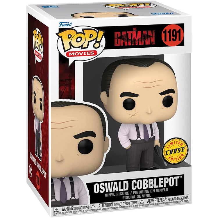 Funko POP! Movies - The Batman (2022) Vinyl Figure - OSWALD COBBLEPOT (No Jacket) #1191 *CHASE*