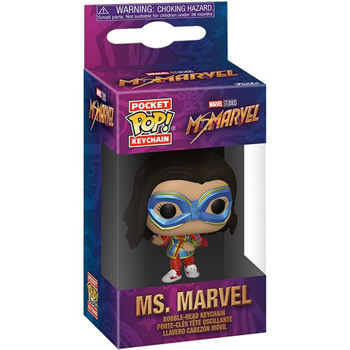 Funko Pocket POP! Ms. Marvel Keychain - MS. MARVEL (1.5 inch)