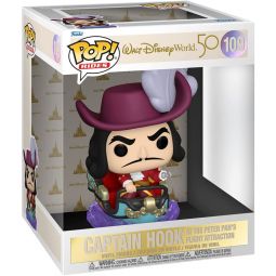 Funko POP! Rides - Walt Disney World 50 Vinyl Figure Set - CAPTAIN HOOK on Peter Pan's Flight #109