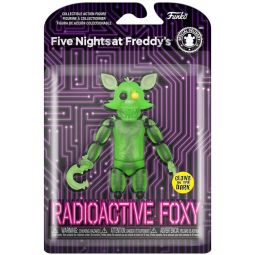 Funko Action Figure - Five Nights at Freddy's: Special Delivery - RADIOACTIVE FOXY (Glow)(5 inch)