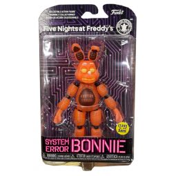 Funko Action Figure - Five Nights at Freddy's: Special Delivery - SYSTEM ERROR BONNIE (Glow)(5 inch)