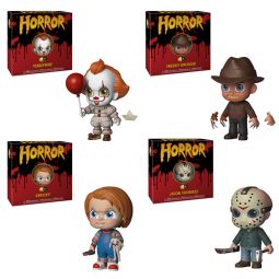 Funko 5 Star Vinyl Figures - Horror S1 - SET OF 4 (Jason, Freddy, Pennywise +1)(Pre-order Ships Octo Funko 5 Star Vinyl Figures - Horror S1 - SET OF 4 (Jason, Freddy, Pennywise +1)(Pre-order Ships Octo