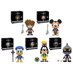 Funko 5 Star Vinyl Figure - Kingdom Hearts III - SET OF 5 (Sora, Mickey, Donald, Goofy +1)(March) Funko 5 Star Vinyl Figure - Kingdom Hearts III - SET OF 5 (Sora, Mickey, Donald, Goofy +1)(March)