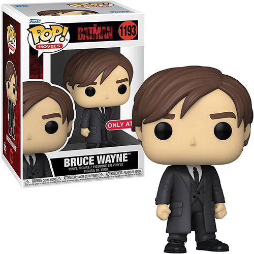 Funko POP! Movies - The Batman [2022] Vinyl Figure - BRUCE WAYNE [Suit] #1193 *Exclusive*