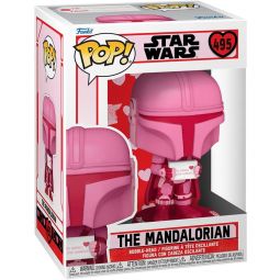 Funko POP! Star Wars Valentine's Day Vinyl Bobble Figure - THE MANDALORIAN #495