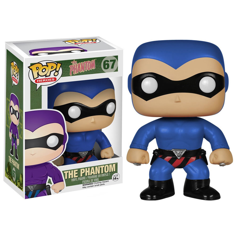 Funko POP! Heroes Vinyl Figure - THE PHANTOM (Blue) #67