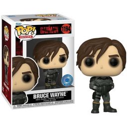 Funko POP! Movies - The Batman [2022] Vinyl Figure - BRUCE WAYNE [Unmasked] #1194 *Exclusive*