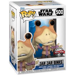Funko POP! Star Wars Vinyl Bobble Figure - JAR JAR BINKS [Clone Wars] #500 *Exclusive*