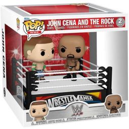 Funko POP! WWE Wrestlemania Moment Vinyl Figures 2-Pack - JOHN CENA AND THE ROCK (2012)