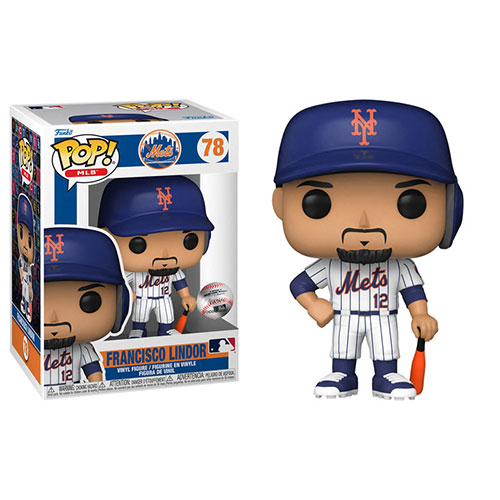 Funko POP! MLB Wave 7 Vinyl Figure - FRANCISCO LINDOR (New York Mets) #78