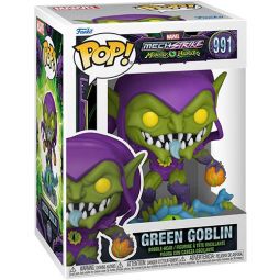 Funko POP! Marvel - Mech Strike Monster Hunters Vinyl Bobble Figure - GREEN GOBLIN #991