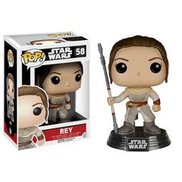 Funko POP! Star Wars The Force Awakens - Vinyl Bobble - REY #58