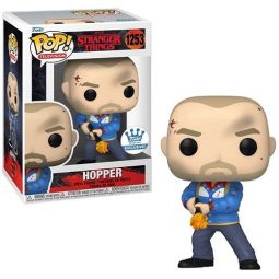 Funko POP! Television - Stranger Things Vinyl Figure - HOPPER with Flame Thrower #1253 *Exclusive*