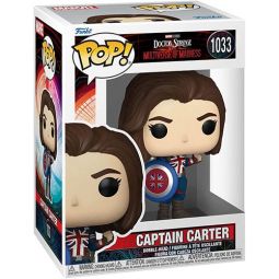 Funko POP! Marvel Doctor Strange in the Multiverse of Madness S2 Vinyl Figure - CAPTAIN CARTER #1033