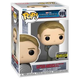 Funko POP! Marvel Vinyl Bobble Figure - CAPTAIN AMERICA with Prototype Shield #999 *Exclusive*