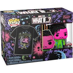 Funko POP! & TEE - Marvel Studios What If? - INFINITY KILLMONGER & XL T-Shirt