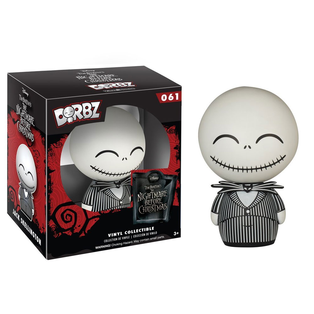 Funko Dorbz Vinyl Figure - Nightmare Before Christmas - JACK SKELLINGTON #061