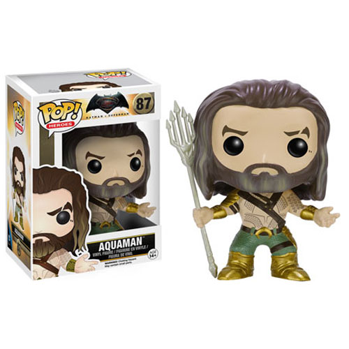 Funko POP! Movies - Batman v Superman - Vinyl Figure - AQUAMAN #87