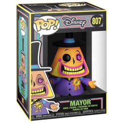 Funko POP! Disney - Nightmare Before Christmas Blacklight Vinyl Figure - MAYOR #807