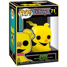 Funko POP! Disney - Nightmare Before Christmas Blacklight Vinyl Figure - ZERO #71