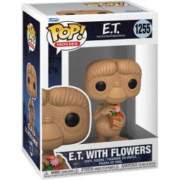 Funko POP! Movies - E.T. the Extra-Terrestrial S2 Vinyl Figure - E.T. WITH FLOWERS #1255