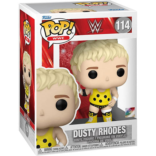 Funko POP! WWE Wave 16 Vinyl Figure - DUSTY RHODES #114