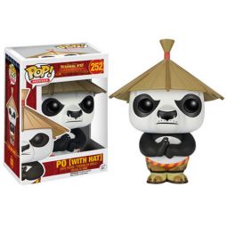 Funko POP! Kung Fu Panda - Vinyl Figure - PO (With Hat) (4 inch)
