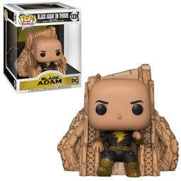 Funko POP! Deluxe - Black Adam Vinyl Figure Set - BLACK ADAM ON THRONE #1239