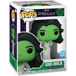 Funko POP! Marvel Studios - She-Hulk Vinyl Bobble Figure - SHE-HULK (Gala Glitter Dress) #1127