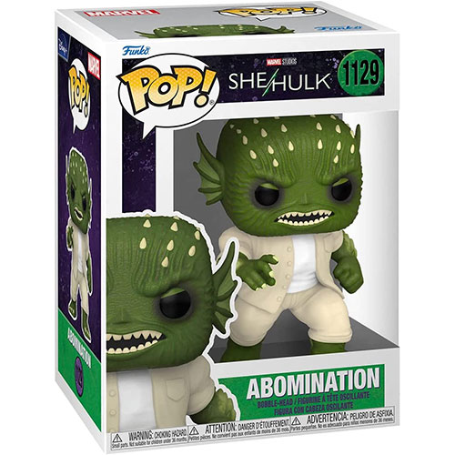 Funko POP! Marvel Studios - She-Hulk Vinyl Bobble Figure - ABOMINATION #1129