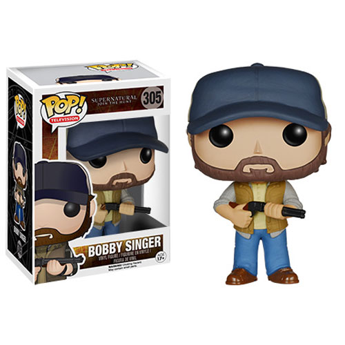 Funko POP! Television - Supernatural Vinyl Figure - BOBBY SINGER (4 inch)