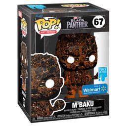 Funko POP! Art Series - Marvel Black Panther Vinyl Figure - M'BAKU #67 *Exclusive*