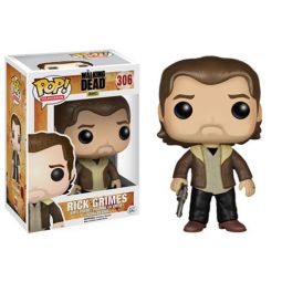 Funko POP! The Walking Dead - Vinyl Figure - Series 6 - RICK GRIMES (Season 5) (4 inch)